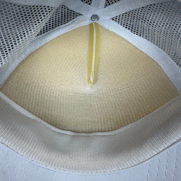 MY WIFE SAYS I NEVER LISTEN TO HER WHITE MESH Snapback TRUCKER HAT By Nissun - Picture 12 of 12